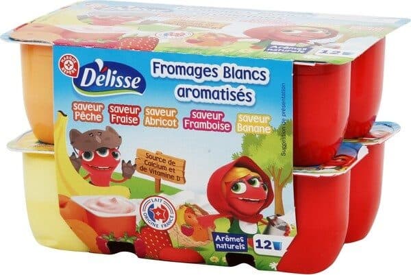 Délisse Fromages frais aux fruits Petits Delis packshot