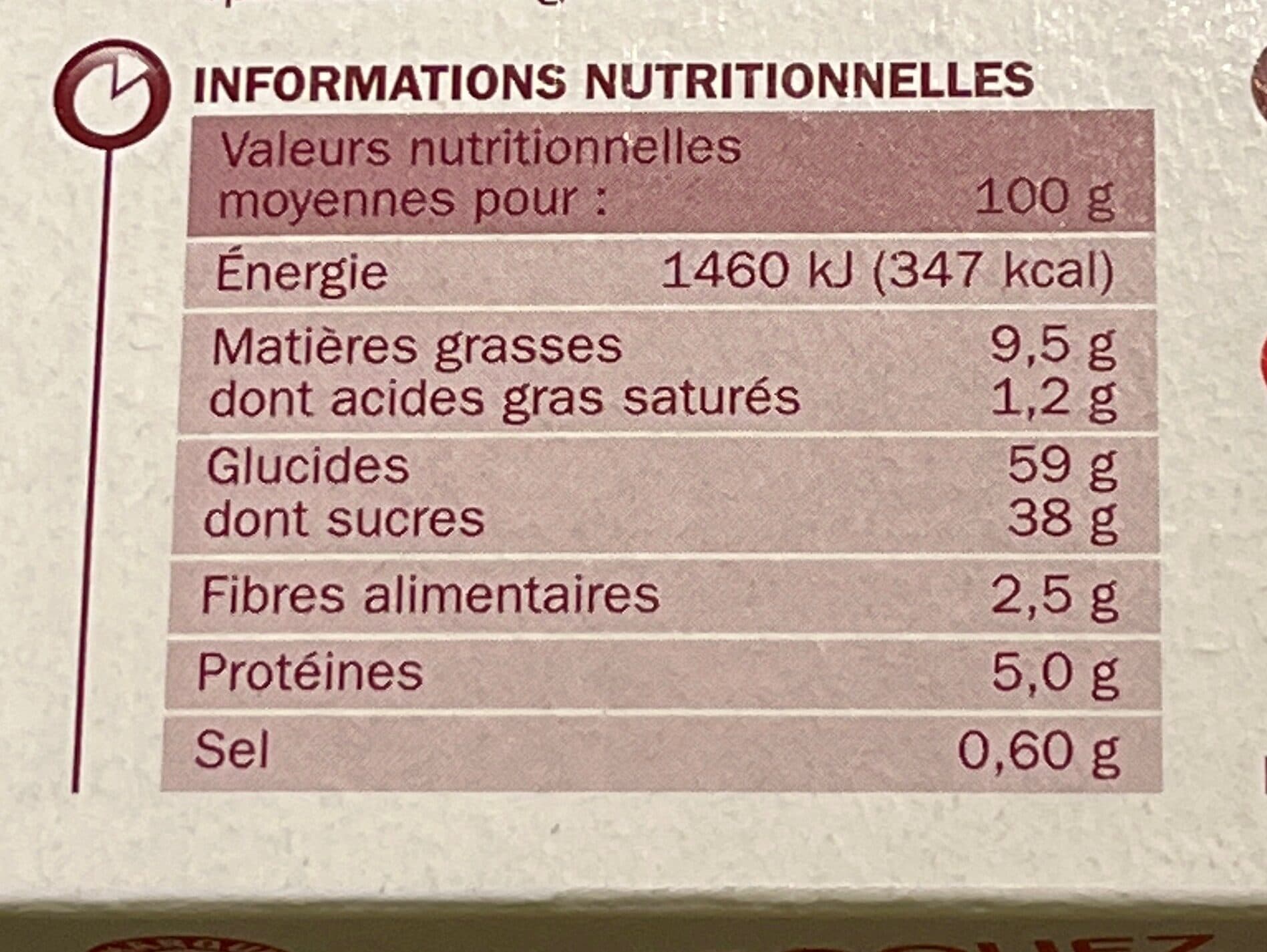Marque Repère Cake aux fruits packshot