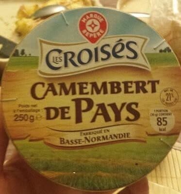 Marque Repère Camembert de pays 21% Mat. Gr. packshot