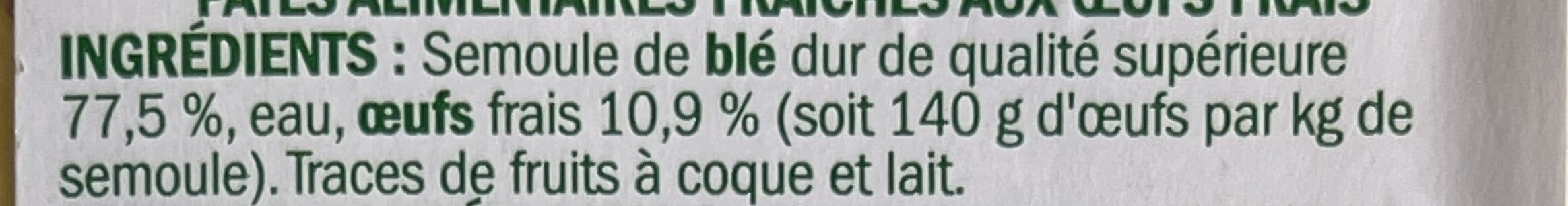 Marque Repère Tagliatelles fraîches packshot
