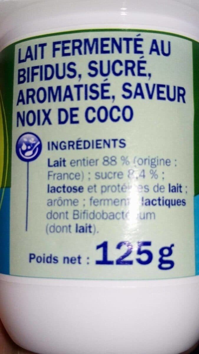 Délisse Actifidus saveur coco packshot