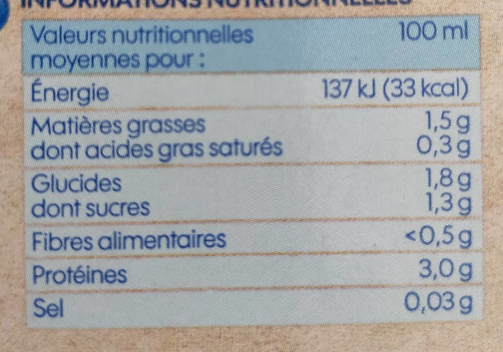 Délisse Boisson au soja nature brique packshot