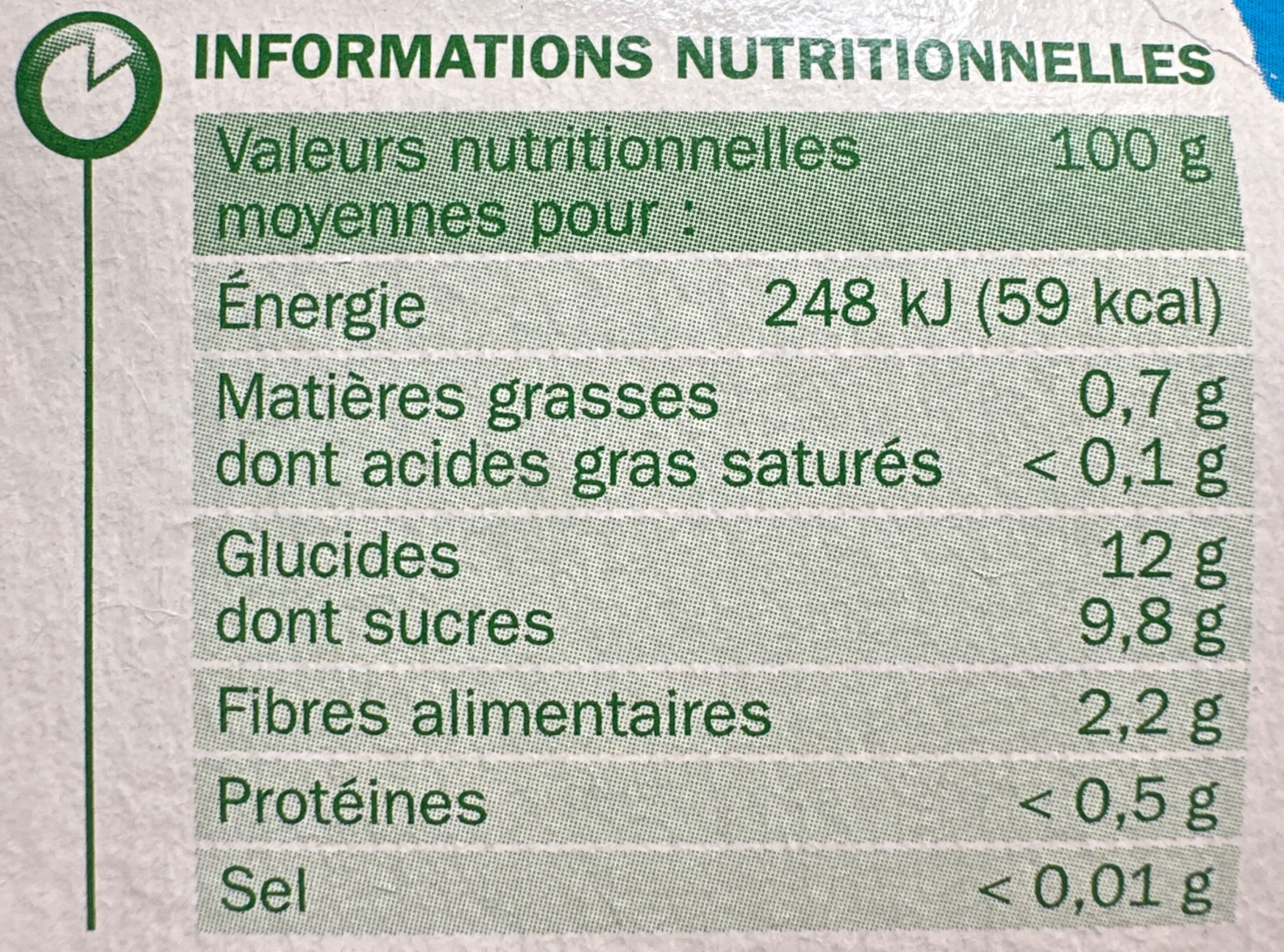 Marque Repère Dessert de fruits pomme/poire sans sucre ajoutés ajouté packshot