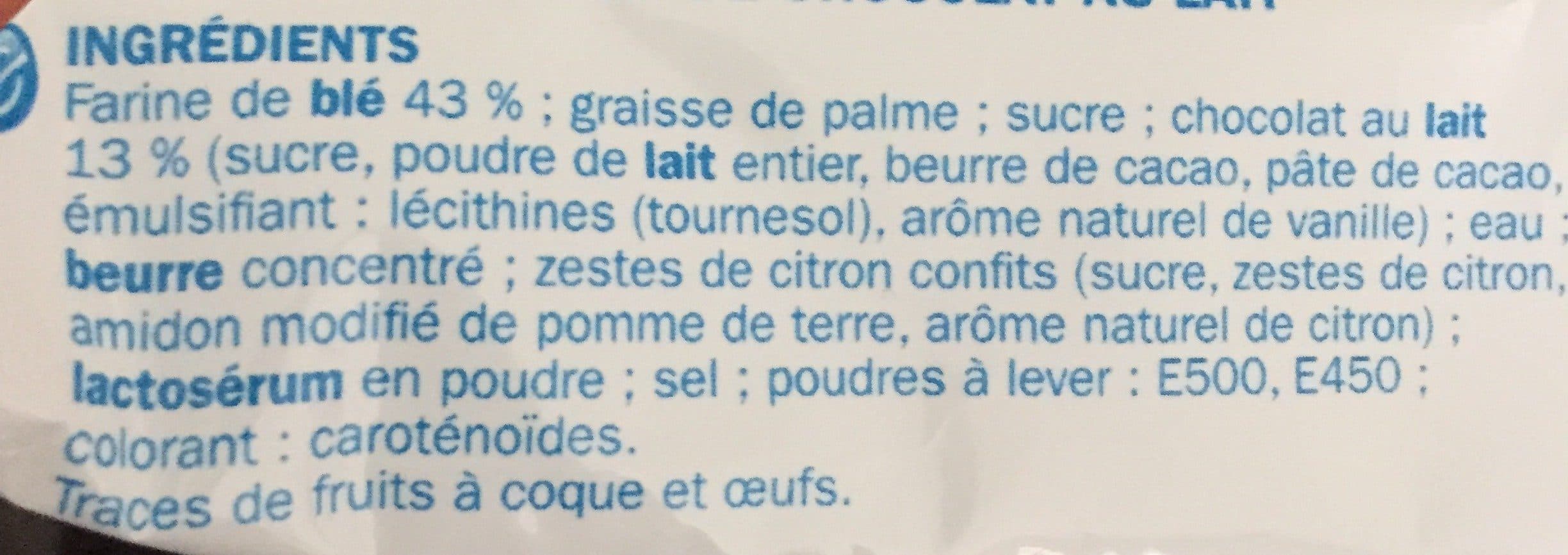 Marque Repère Sprits nappés de chocolat au lait packshot