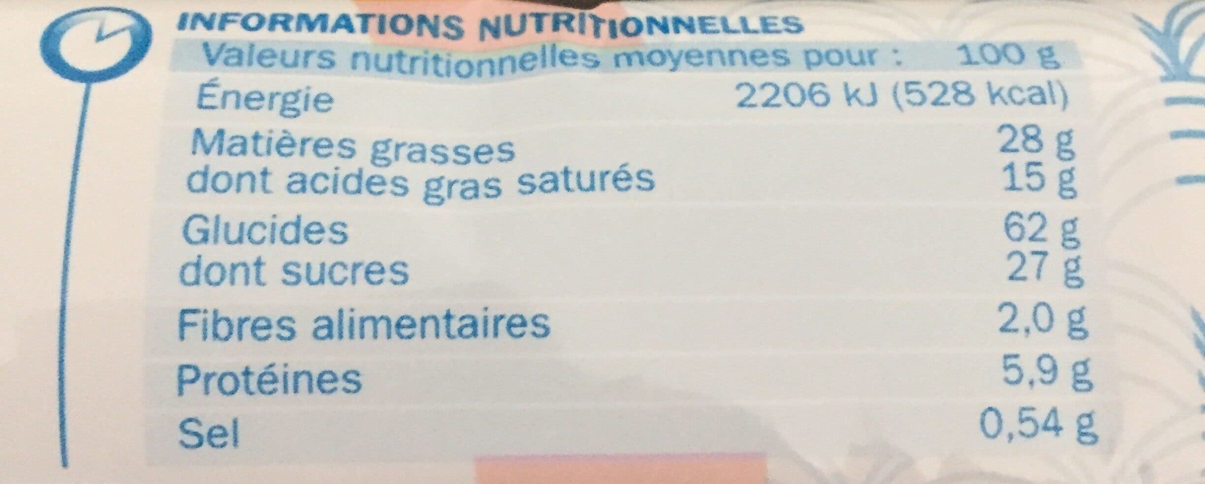 Marque Repère Sprits nappés de chocolat au lait packshot