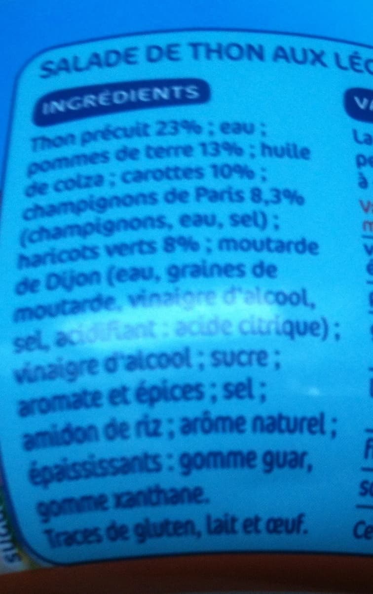 Marque Repère Salade Parisienne au Thon packshot