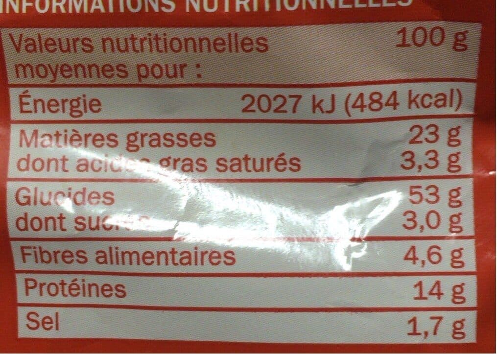 Marque Repère Snack's Cacahuète packshot