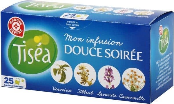 Marque Repère Mon infusion douce soirée packshot