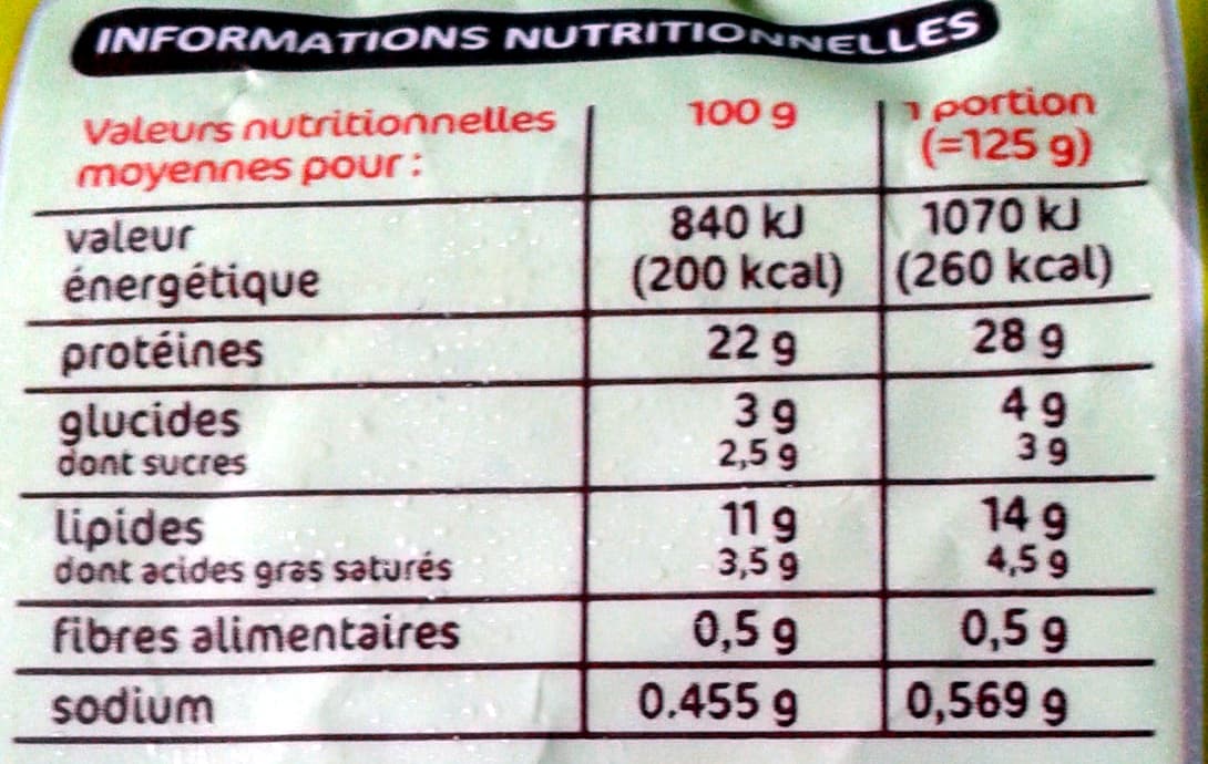 Marque Repère Chicken'pic huile d'olive et basilic packshot