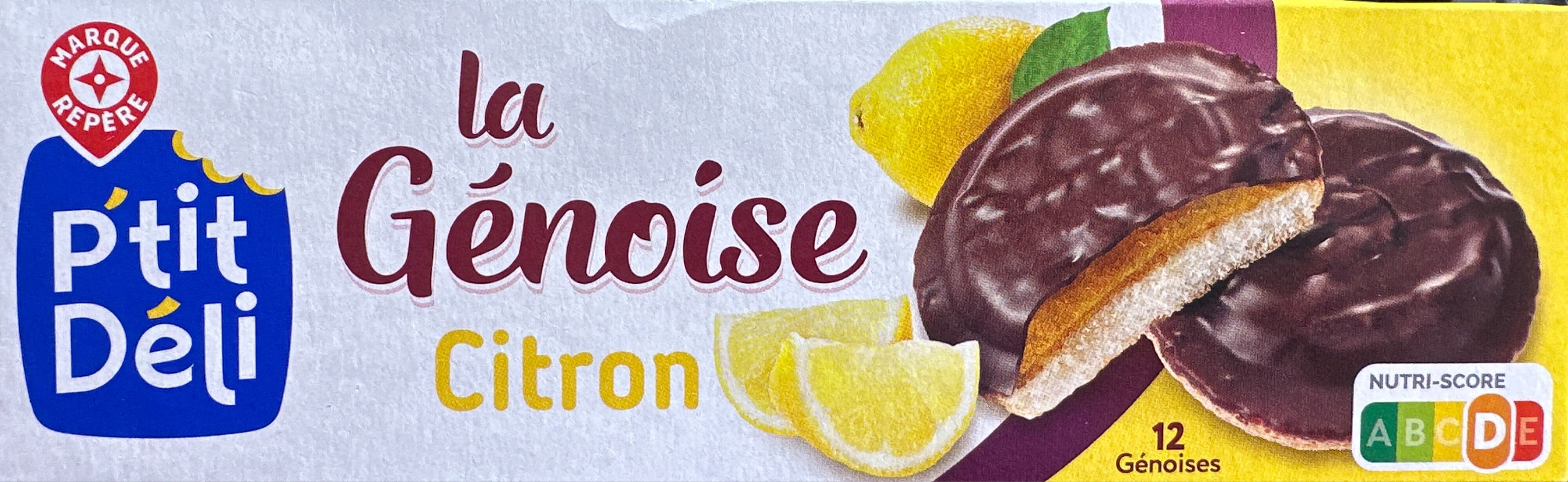 Marque Repère La génoise citron packshot