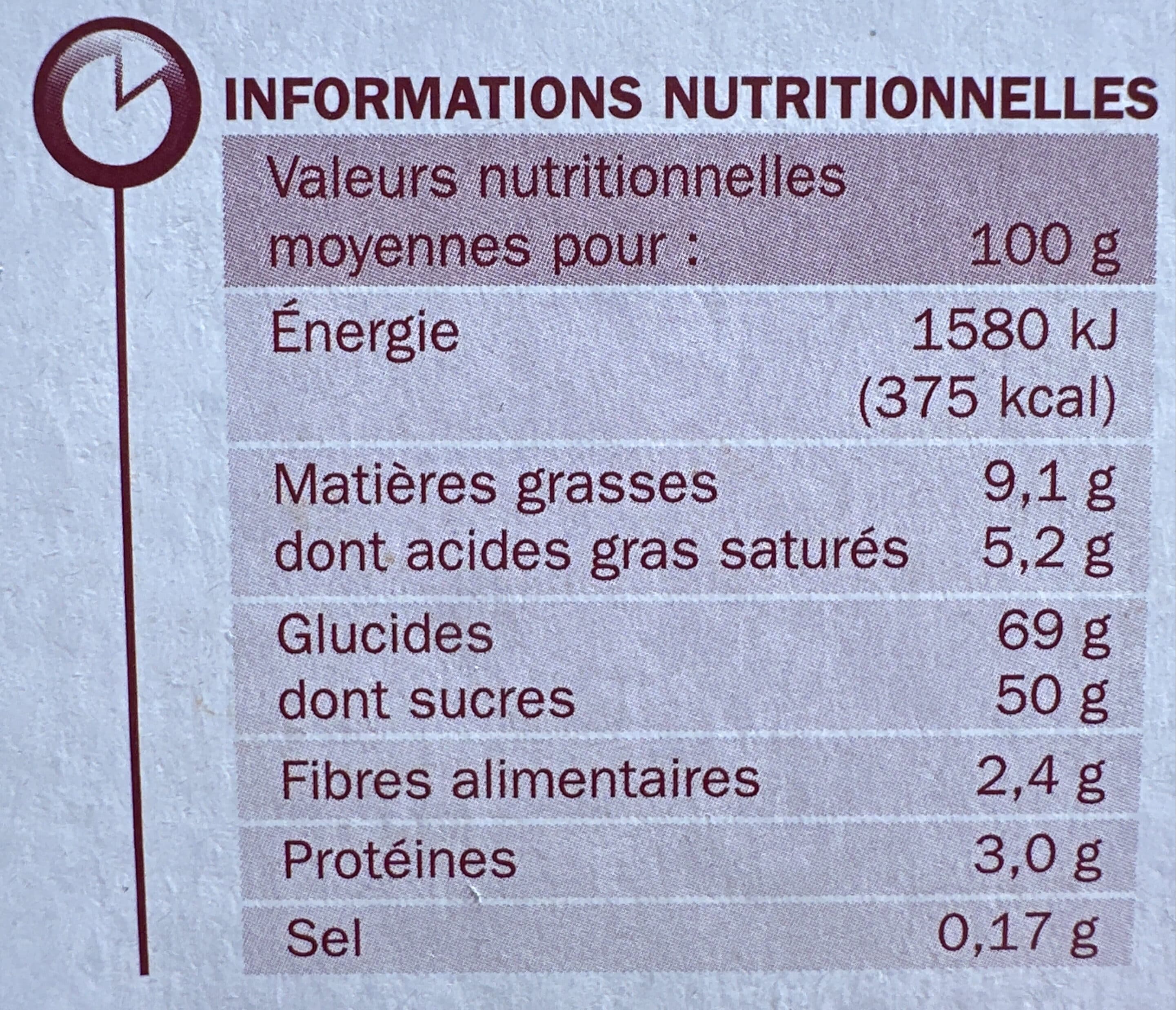 Marque Repère La génoise citron packshot