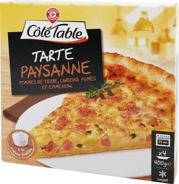 Marque Repère Tarte Paysanne packshot