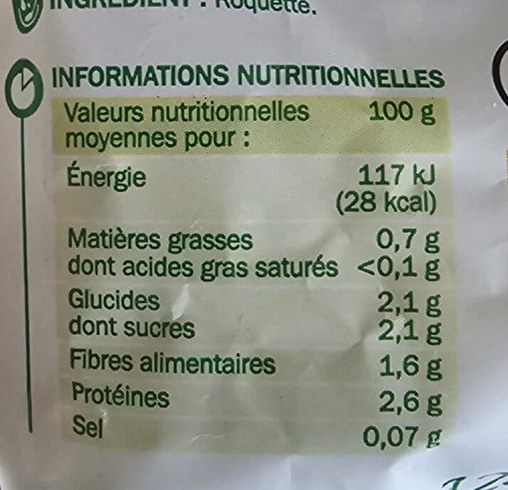 Marque Repère Roquette packshot