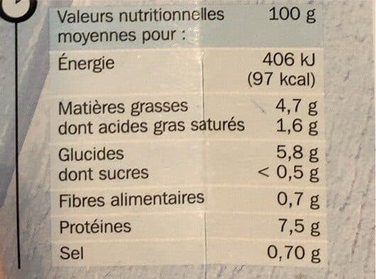 Marque Repère Saumon et Torsades sauce a l’Oseille packshot