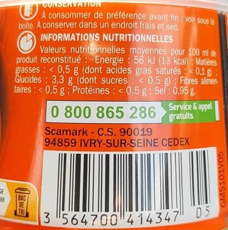 Marque Repère Fond de veau packshot