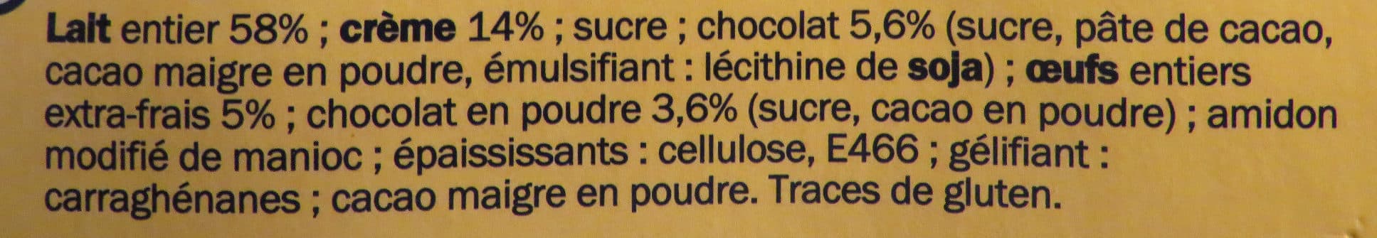 Délisse Petit pot de crème choco packshot