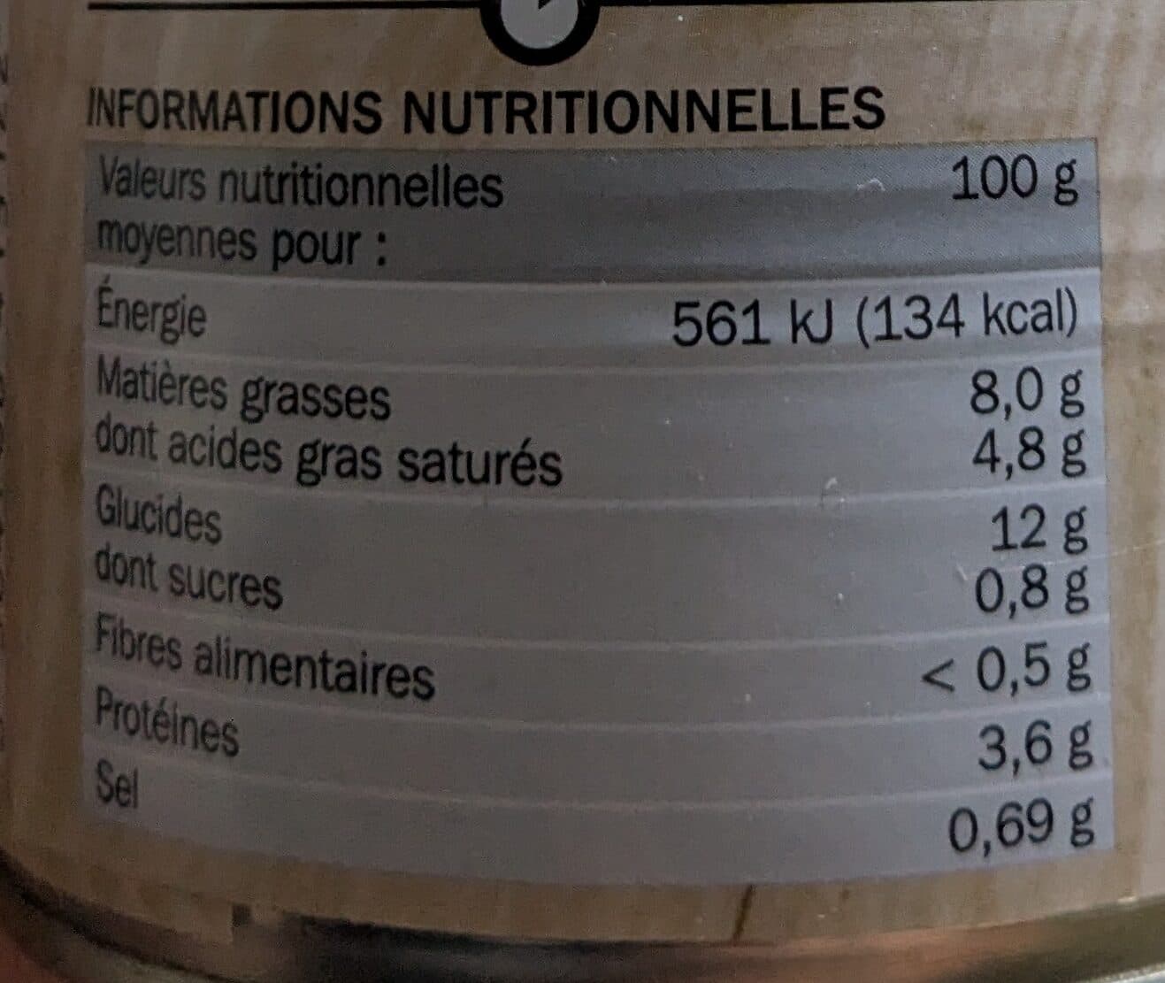 Marque Repère Quenelles de volaille sauce champignon packshot