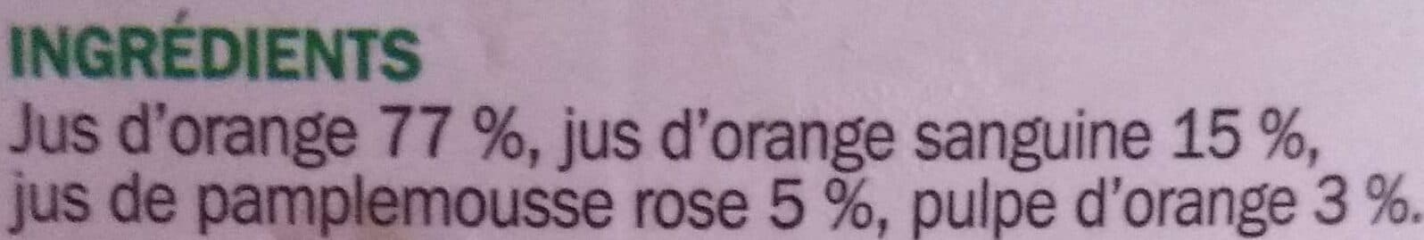 Marque Repère Pur jus 3 agrumes avec pulple packshot