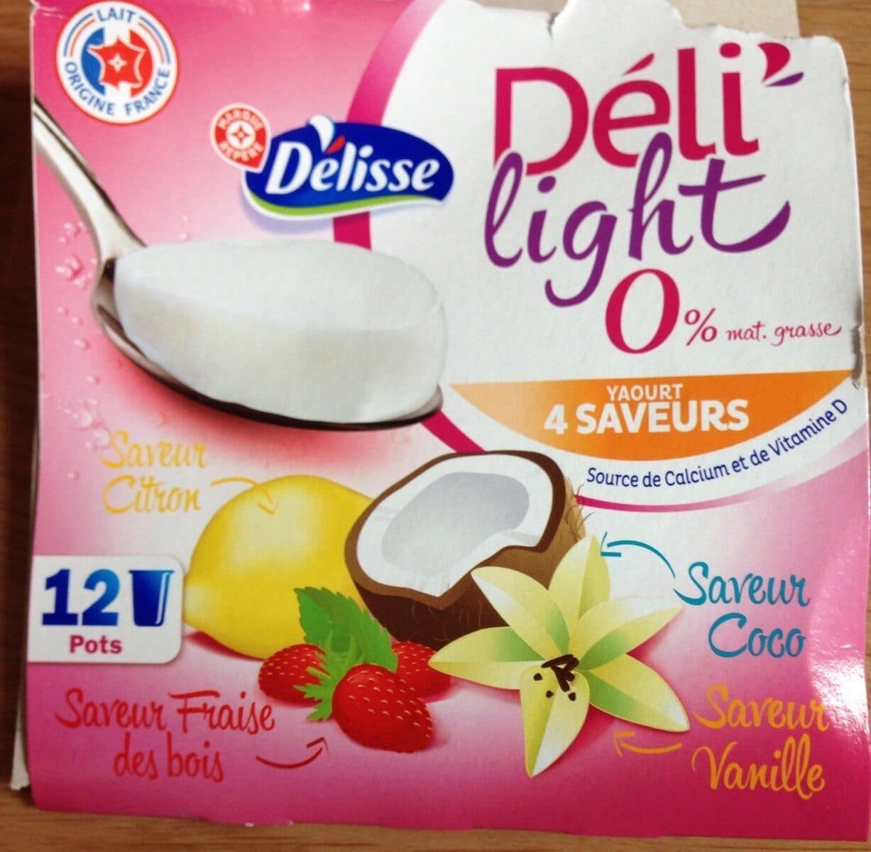 Délisse Déli'Light Saveurs packshot