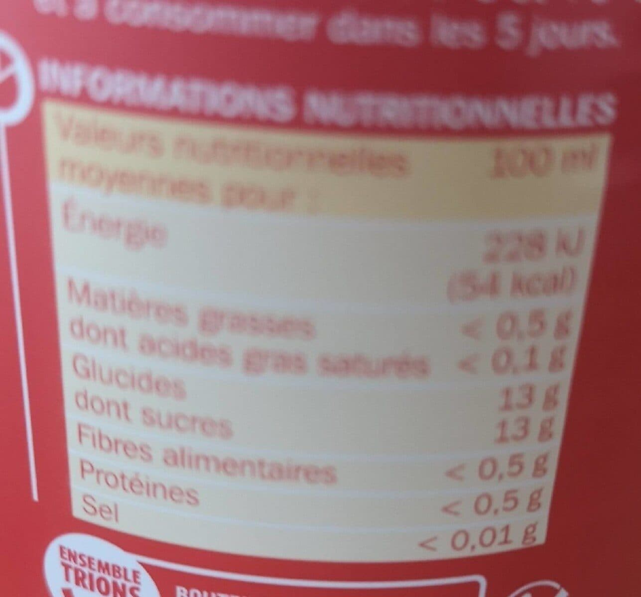 Marque Repère Nectar d'abricot packshot