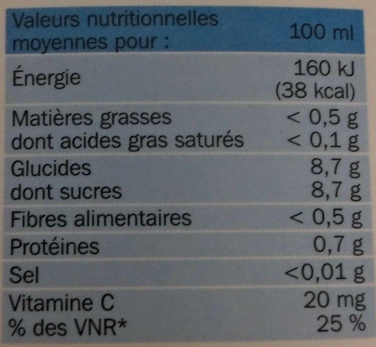 Marque Repère Jafaden : Pur Jus d'Orange sans Pulpe packshot