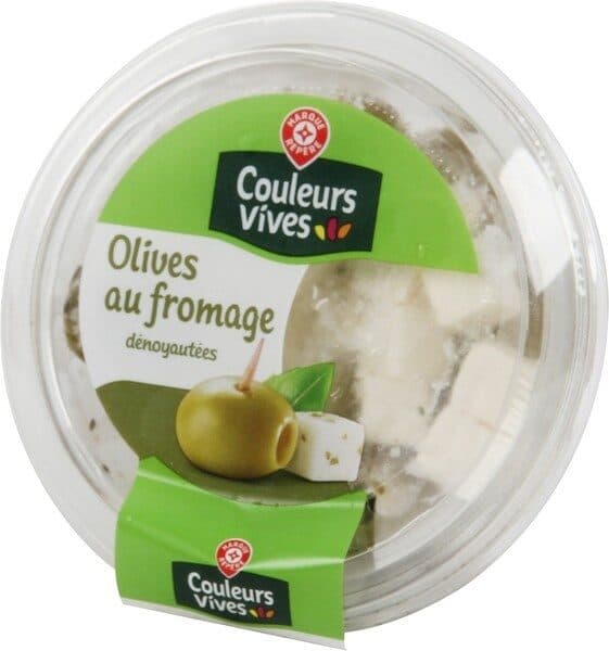 Marque Repère Olives et fromage packshot