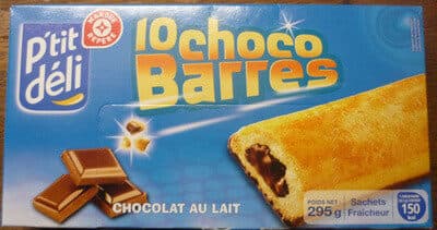 Marque Repère 10 choco barres packshot