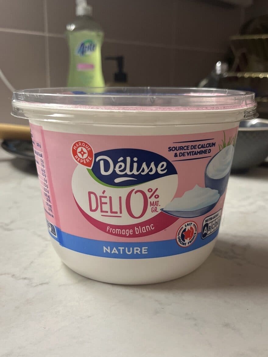 Délisse Fromage blanc 0% packshot