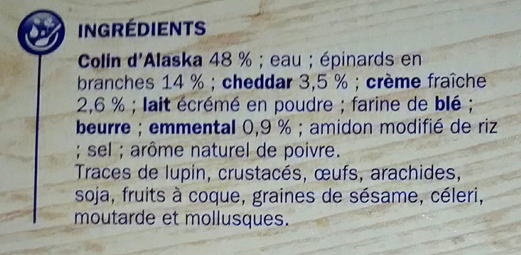 Marque Repère Colin d'Alaska à la Florentine packshot