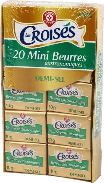Marque Repère Mini beurres demi-sel x 20 packshot