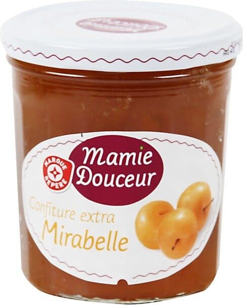 Marque Repère Confiture extra mirabelles packshot