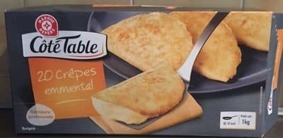 Marque Repère Crêpes 1/2 lune fromage x 20 packshot