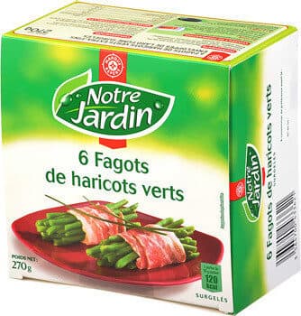 Marque Repère Fagots de haricots verts packshot