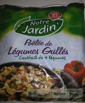 Notre Jardin Poêlée de légumes grillés packshot