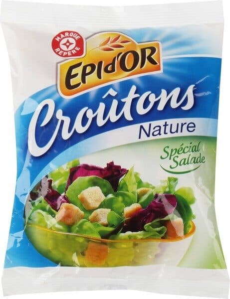 Marque Repère Croûtons SALADE Nature packshot