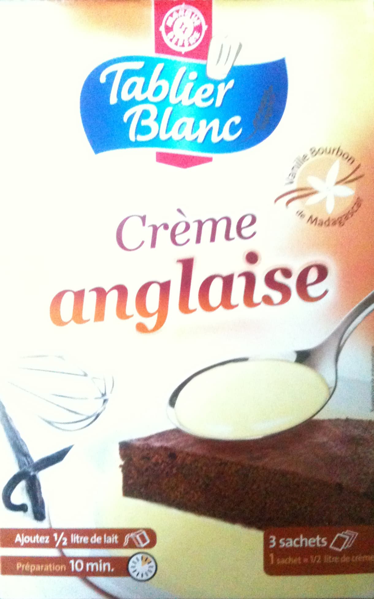 Marque Repère Crème Anglaise (Vanille Bourbon de Madagascar) packshot