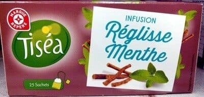 Marque Repère Infusion reglisse saveur menthe 25S packshot