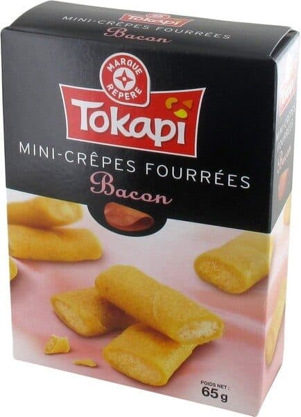 Marque Repère Crêpes fourrées saveur bacon packshot