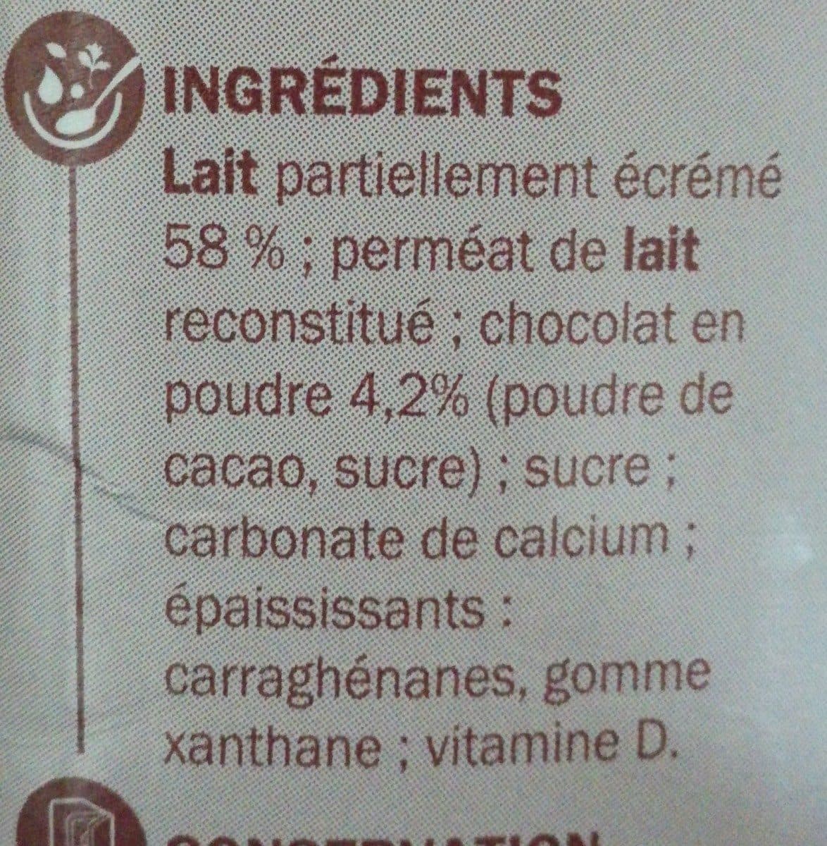 Délisse Boisson lactée choco packshot