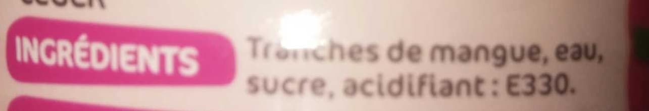 Marque Repère Mangue au sirop packshot