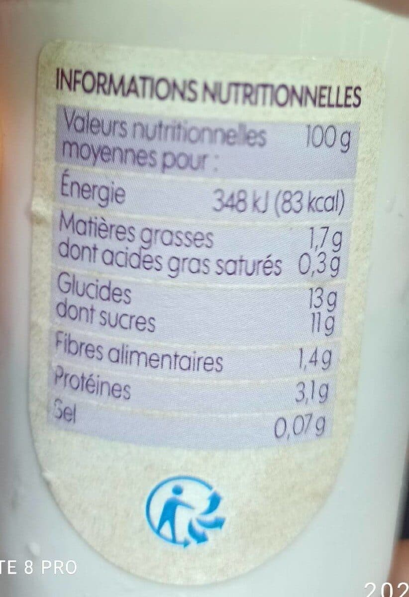 Délisse Fruité Soja morceaux de fruits rouges packshot