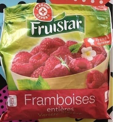 Douceur du Verger Framboises entières packshot