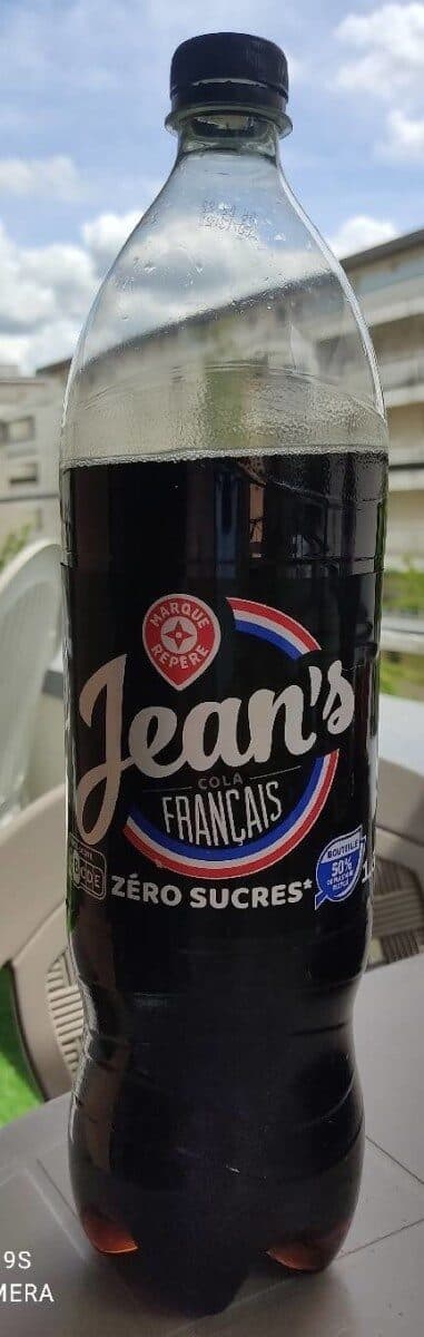 Marque Repère Jean's Pure sensation cola zéro packshot