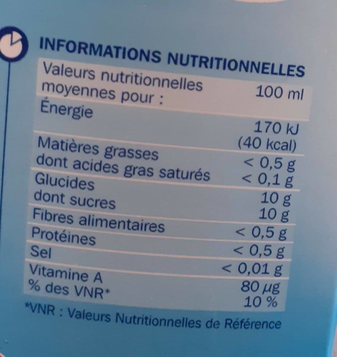 Marque Repère Nectar multifruits packshot