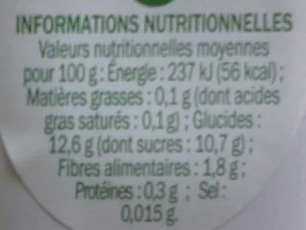 Marque Repère Spécialité pomme-poire sans sucres ajoutés packshot