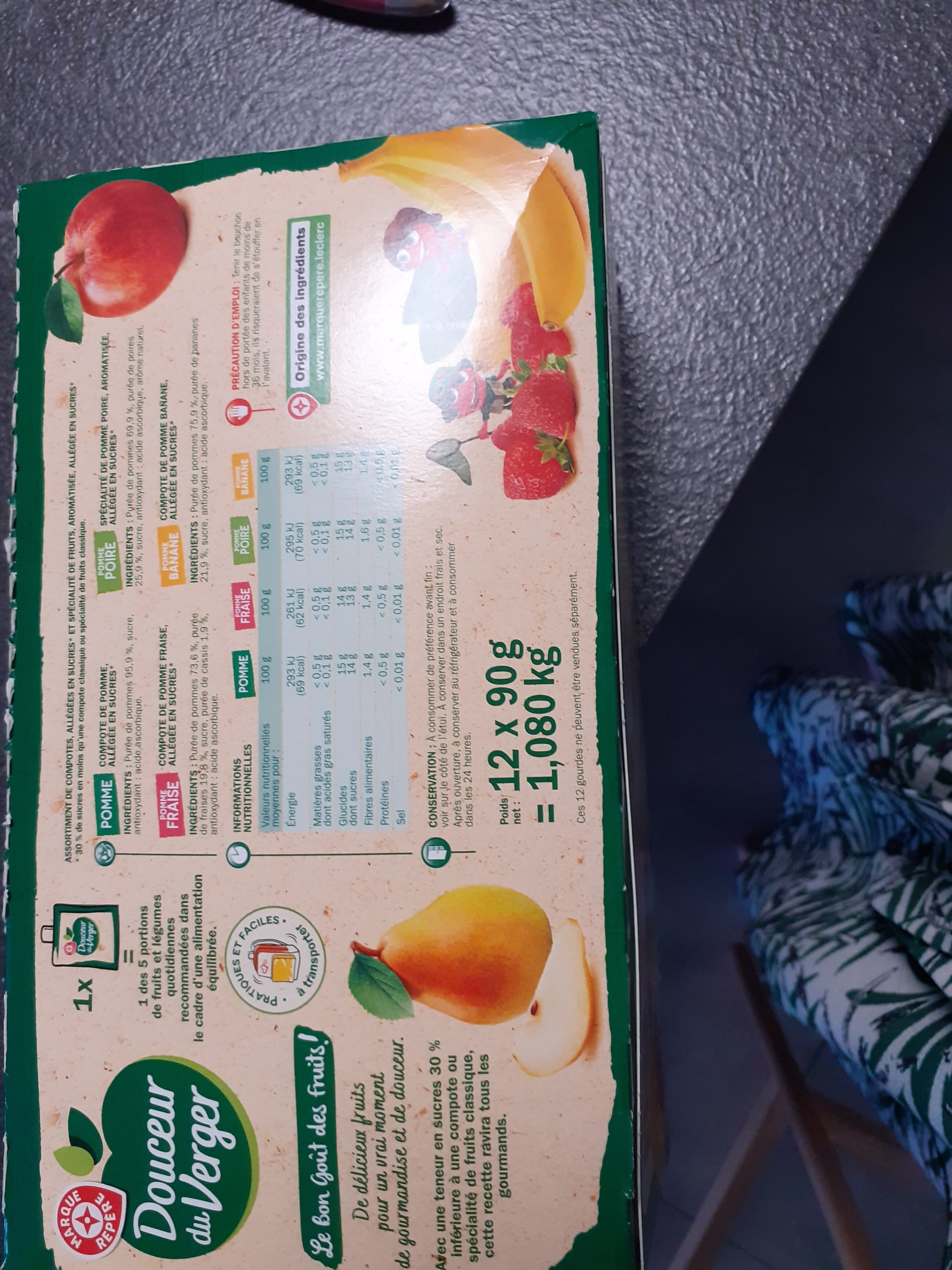 Marque Repère Douceur du verger packshot