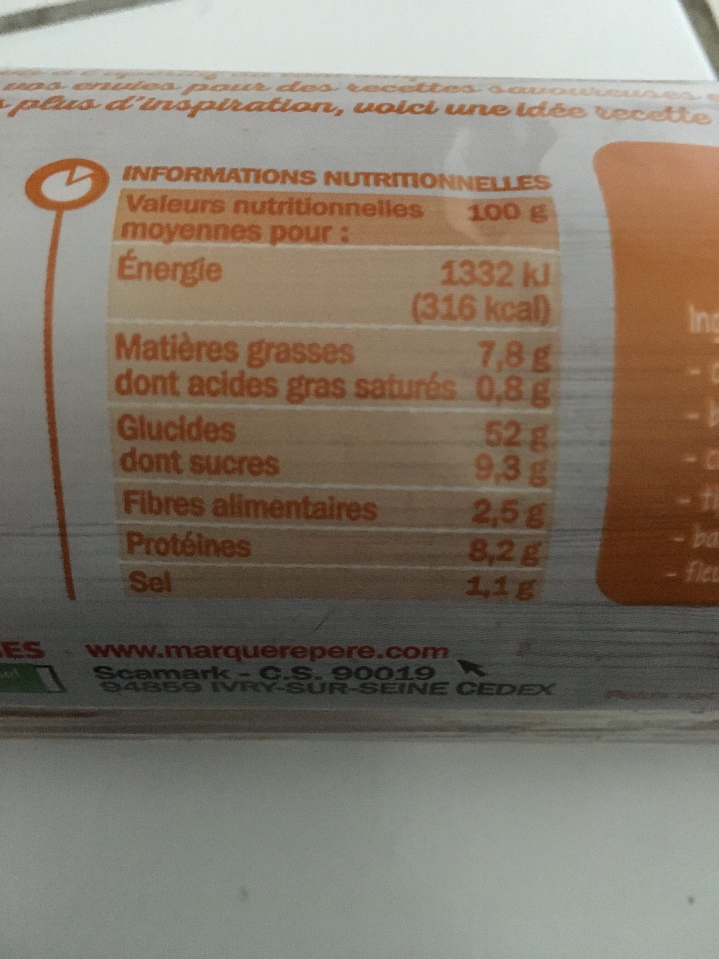 Marque Repère Pain de mie extra moelleux nature packshot