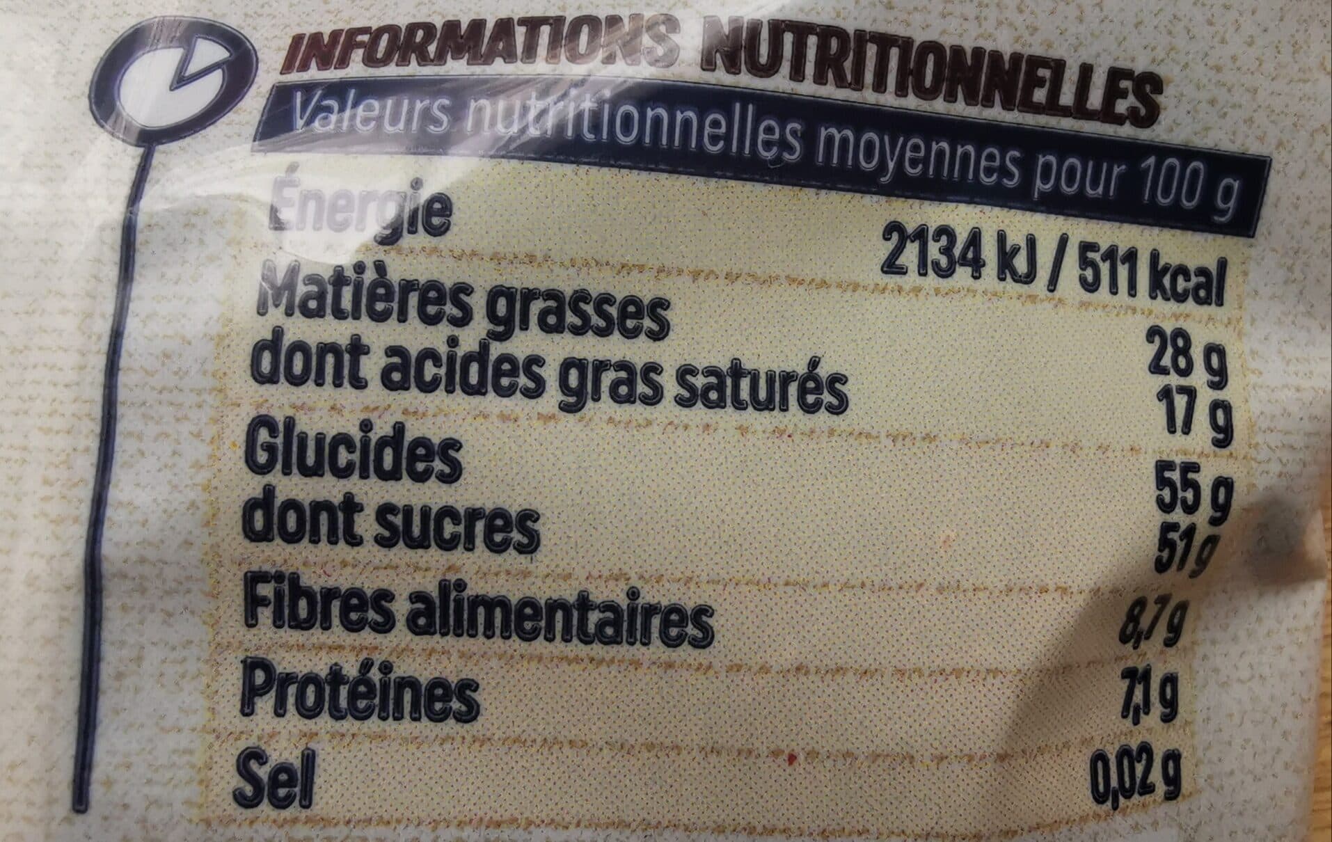 Marque Repère Pépites de Chocolat packshot