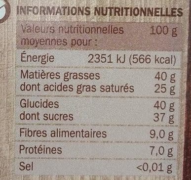 Marque Repère Chocolat noir corsé pâtissier packshot