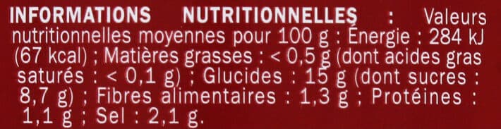 Marque Repère Ketchup réduit en sucres packshot